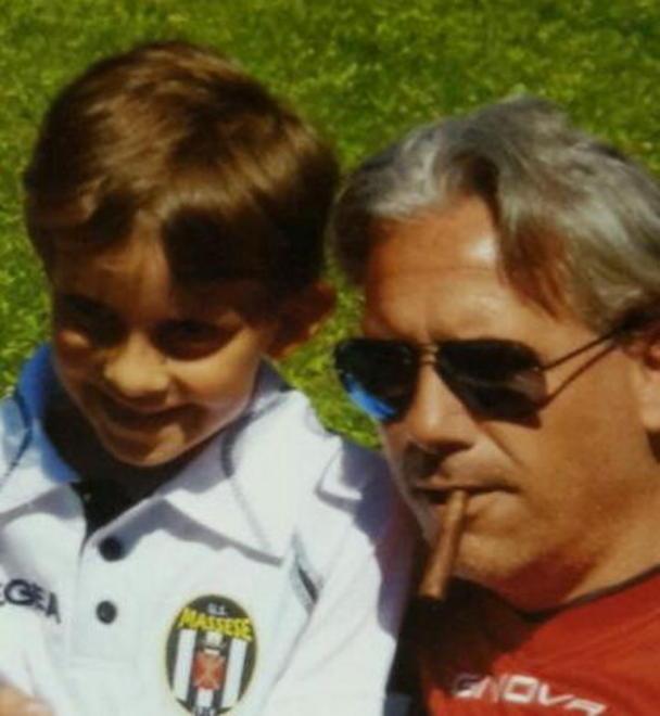 Francesco, la mascotte portafortuna dei bianconeri, talismano per Fusco