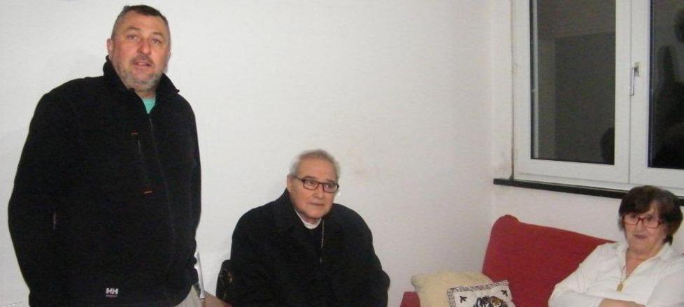 Visita del vescovo ai familiari di Willy