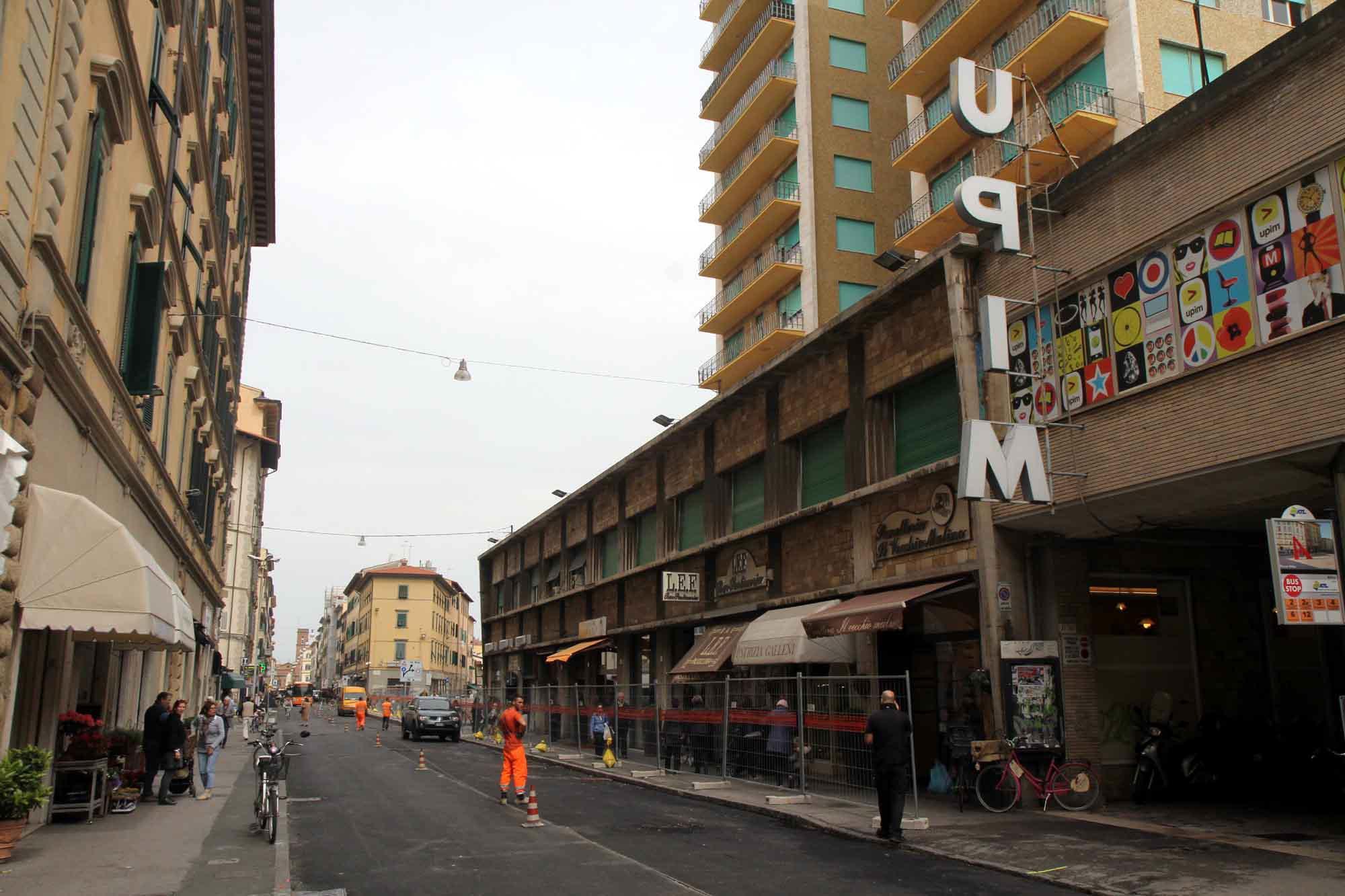 Il punto di via Marradi dov'è avvenuto l'incidente 