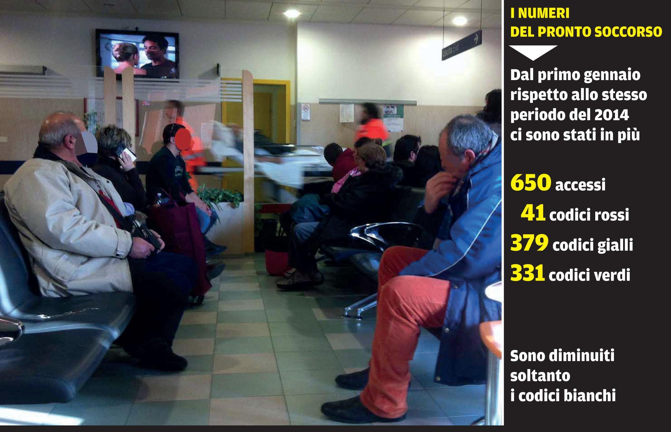 Cisanello, in dodici ore oltre 250 accessi al pronto soccorso 