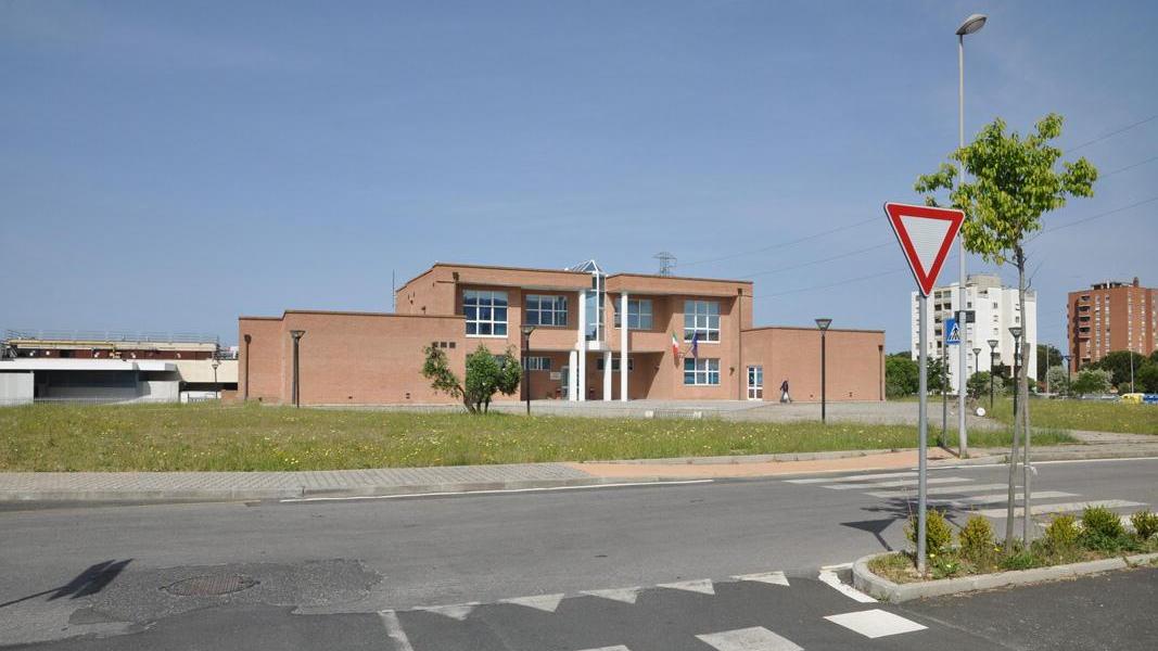 La sede comunale di via Landi