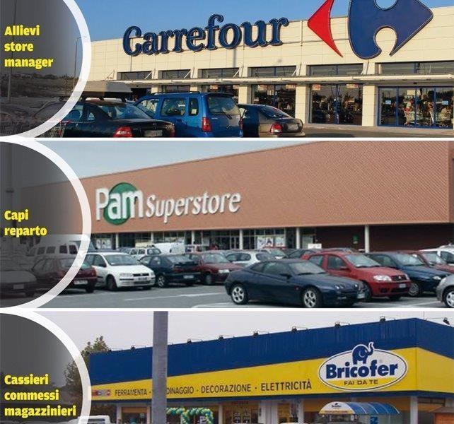 Grande distribuzione a caccia di manager cassieri e commessi 