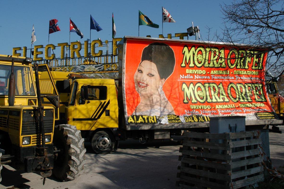 Il circo di Moira Orfei in arrivo a Stagno 
