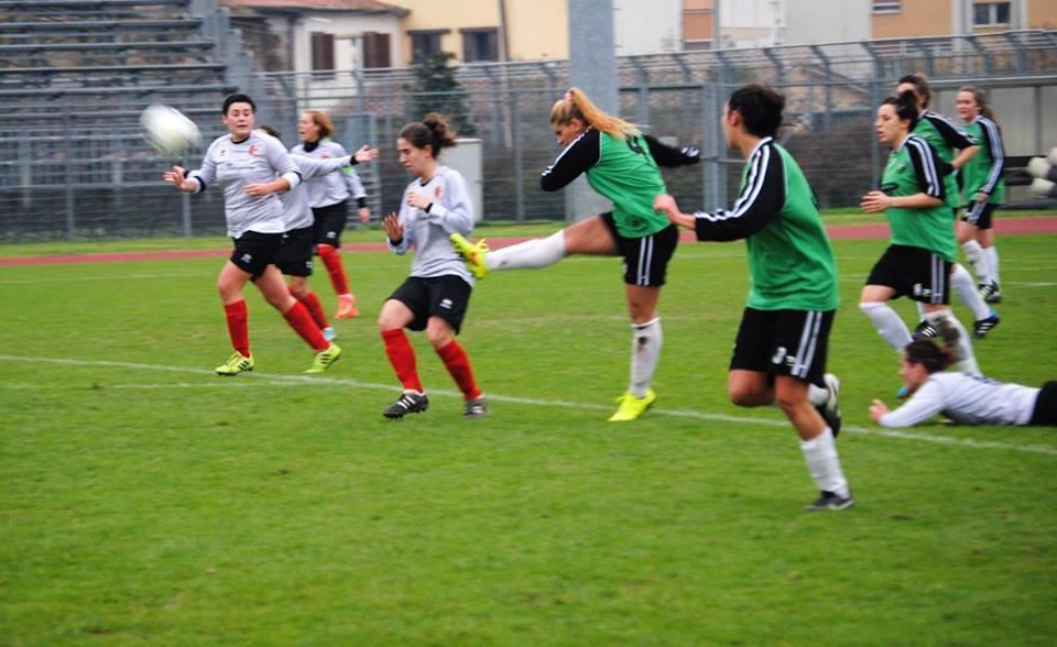 Un'azione difensiva della Real Aglianese