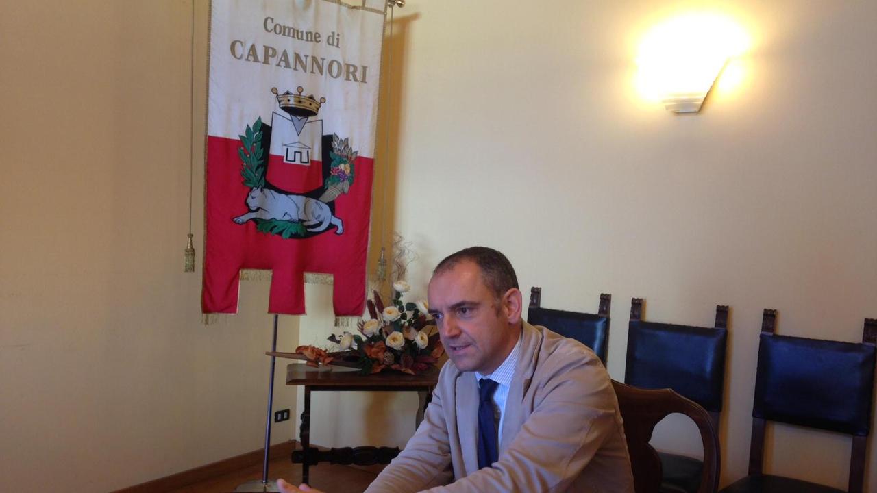 Il sindaco di Capannori, Luca Menesini