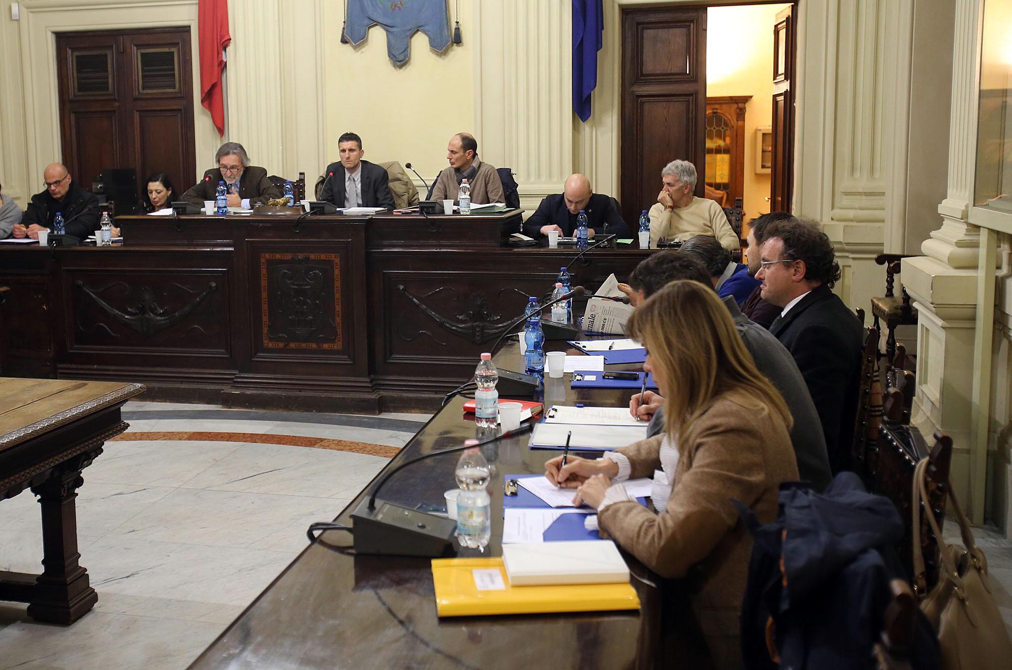 Seduta del consiglio comunale di Montecatini sulle Terme (Foto Nucci)