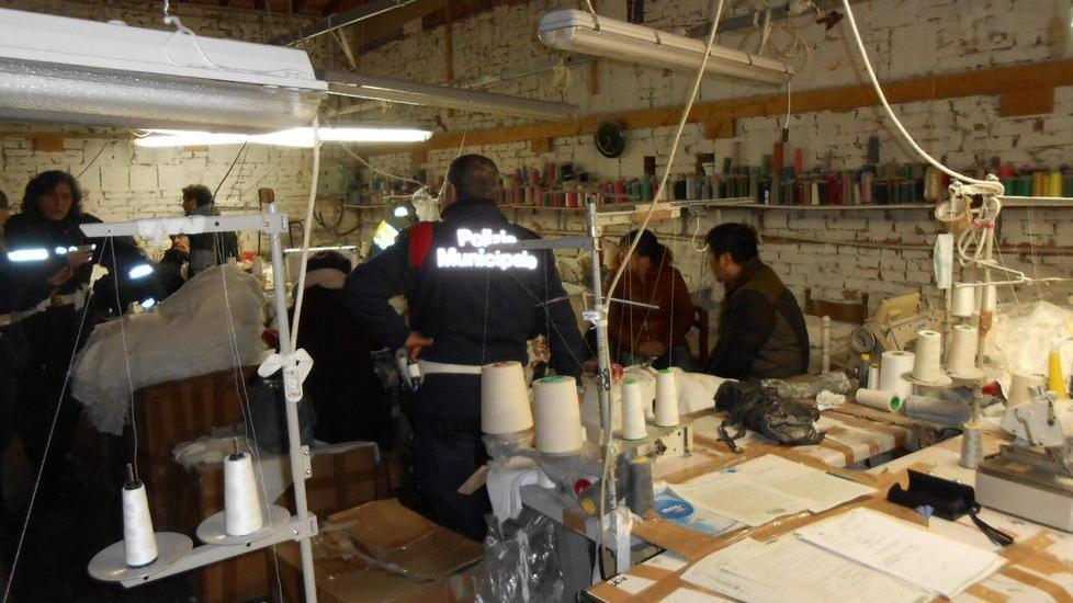 La casa era diventata una fabbrica