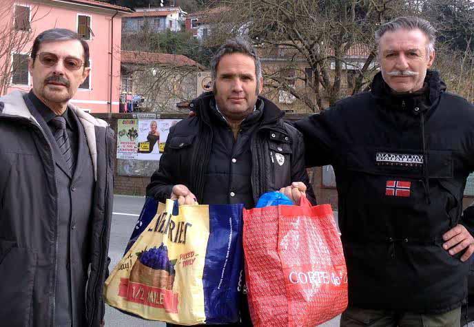 Da sinistra Pietro Fontana, Giorgio Betrò e Stefano Filattiera