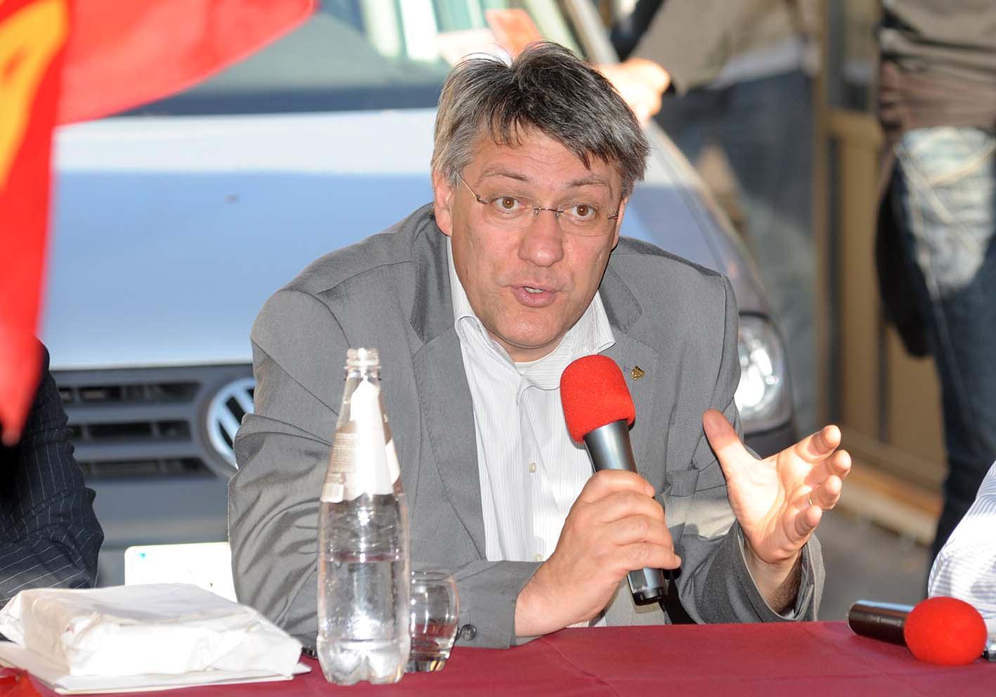 Maurizio Landini, segretario generale della Fiom