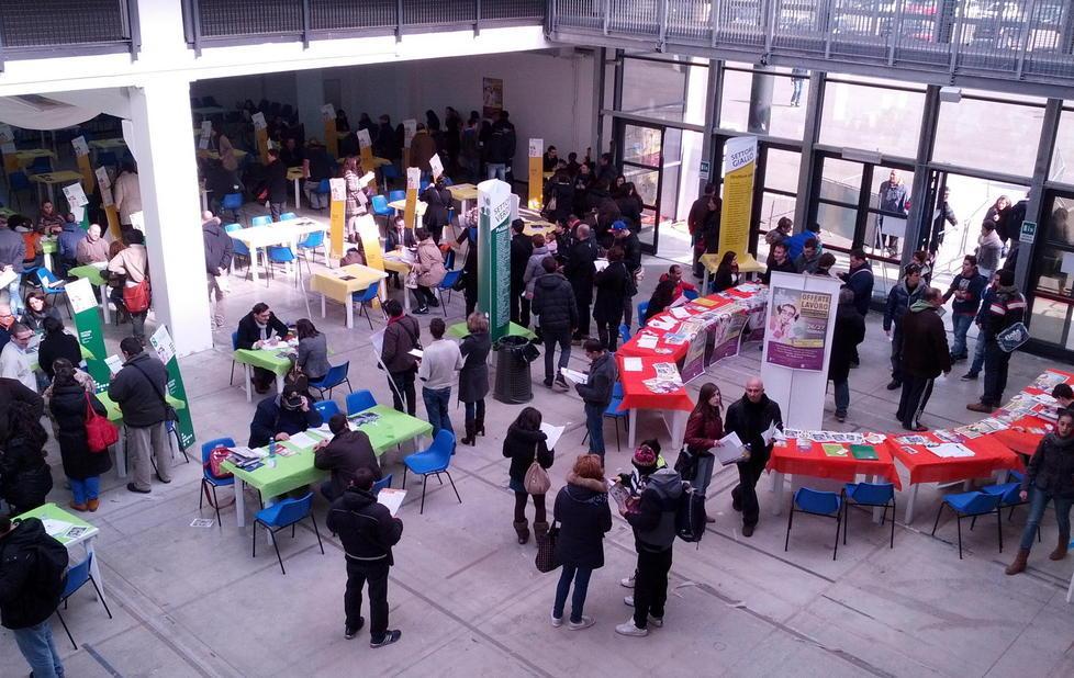 La scorsa edizione della Borsa mercato del lavoro al Madonnino