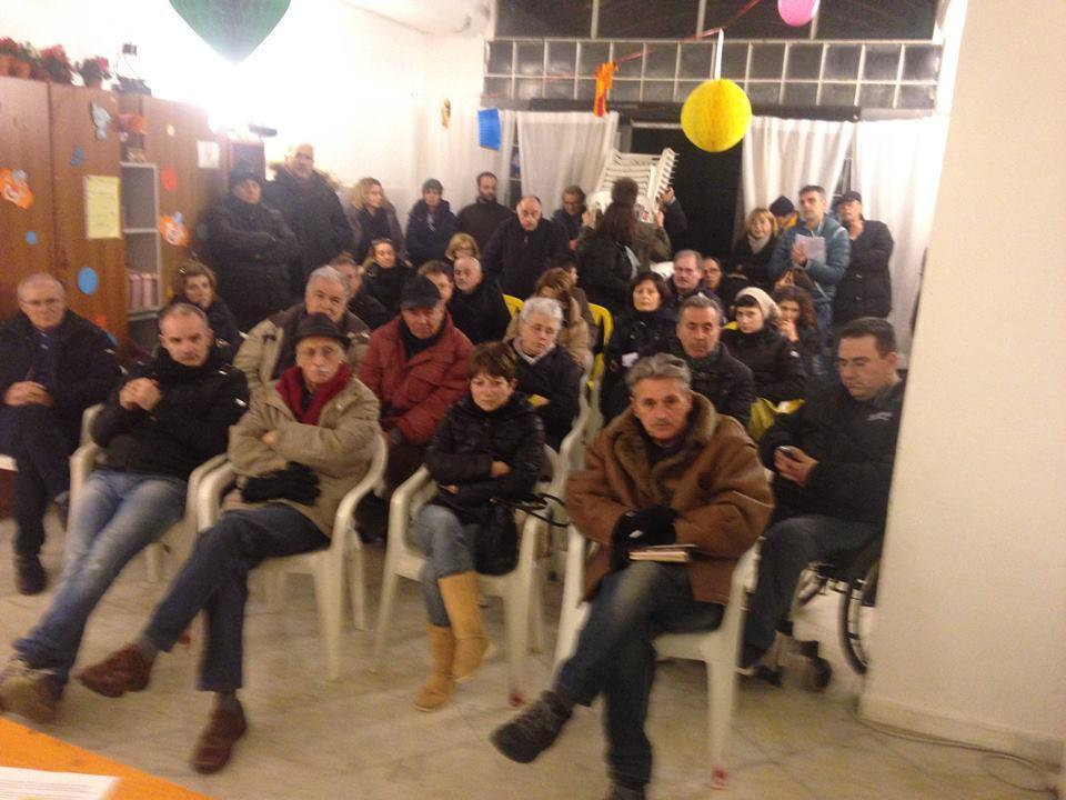 L'assemblea di "Acqua alla gola" alla Comasca di Massa