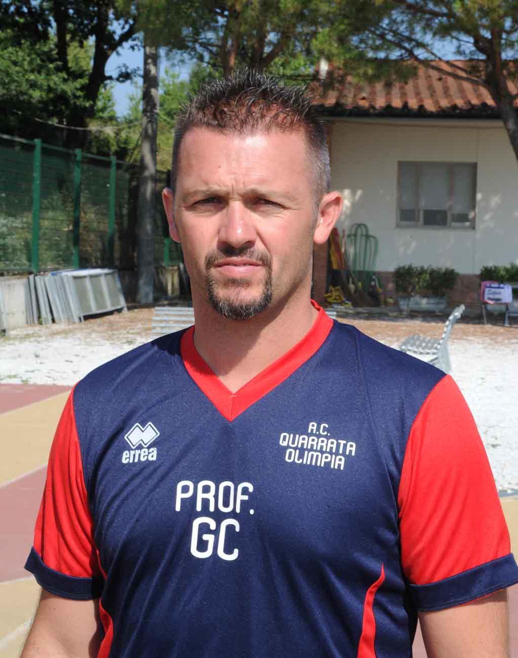 L'ex mister giallorosso Duccio Sermi