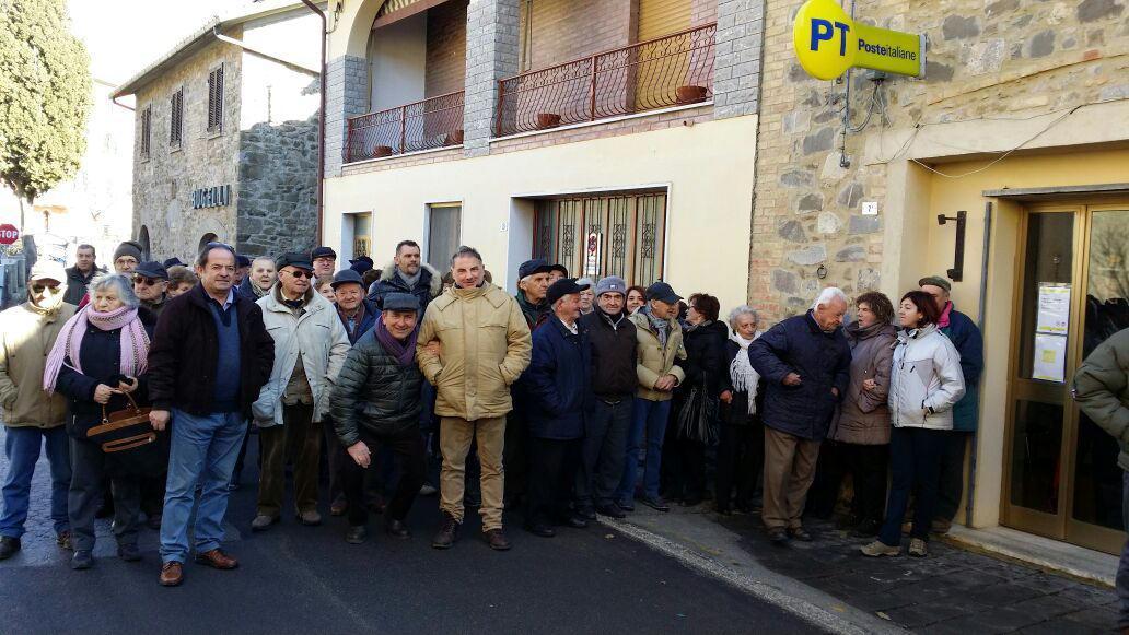 La protesta dei monticellesi