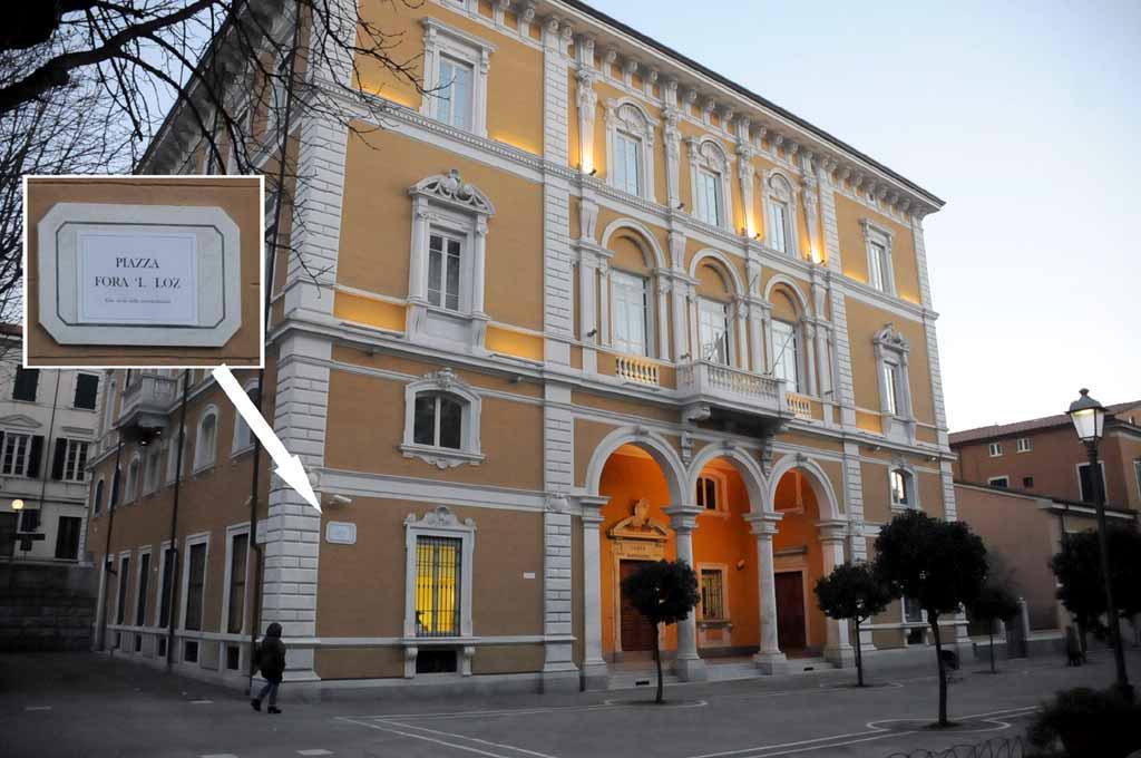 Uno dei nuovi nomi nella toponomastica carrarese