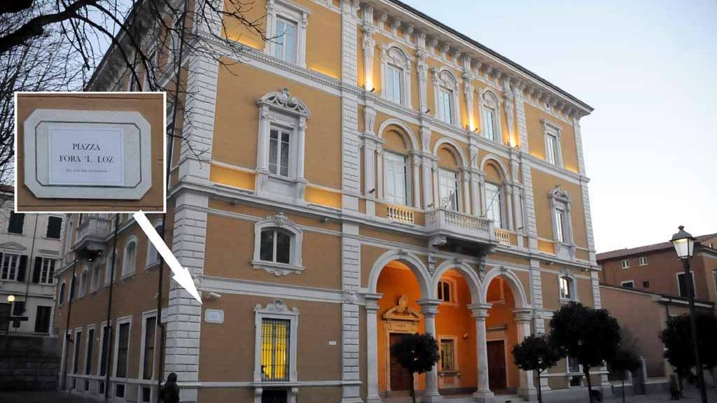 Uno dei nuovi nomi nella toponomastica carrarese