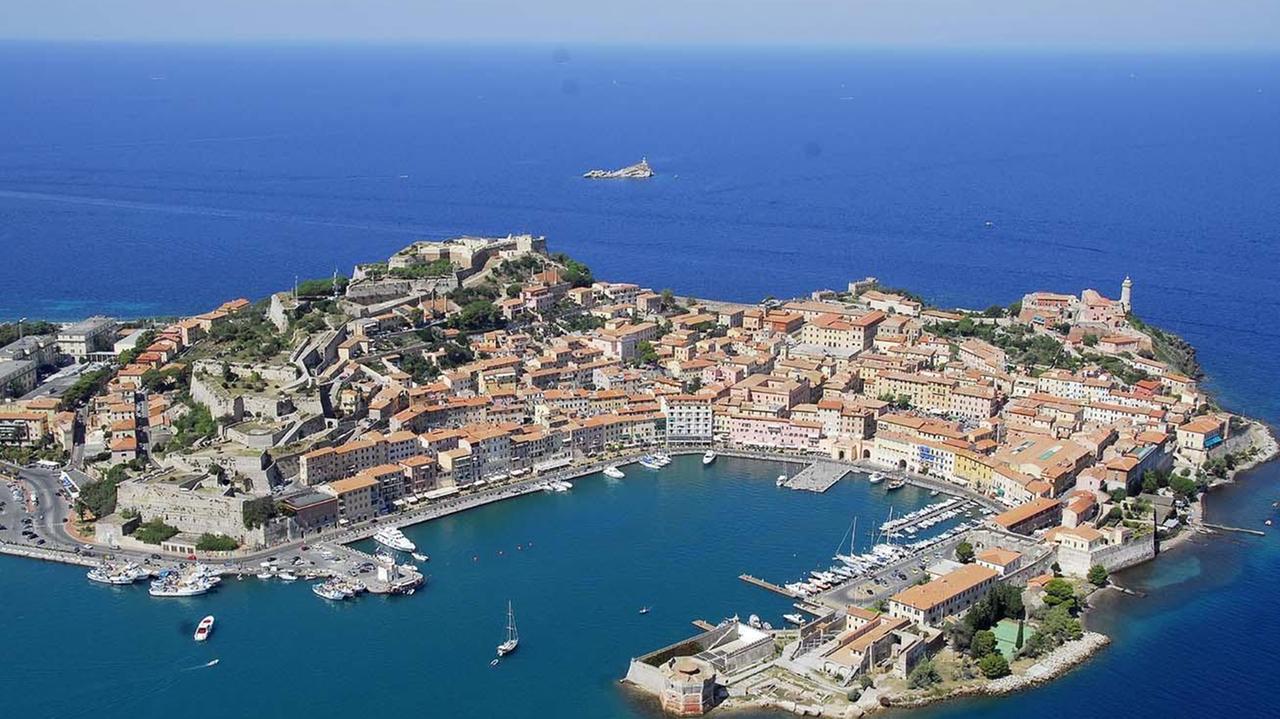 Una veduta di Portoferraio