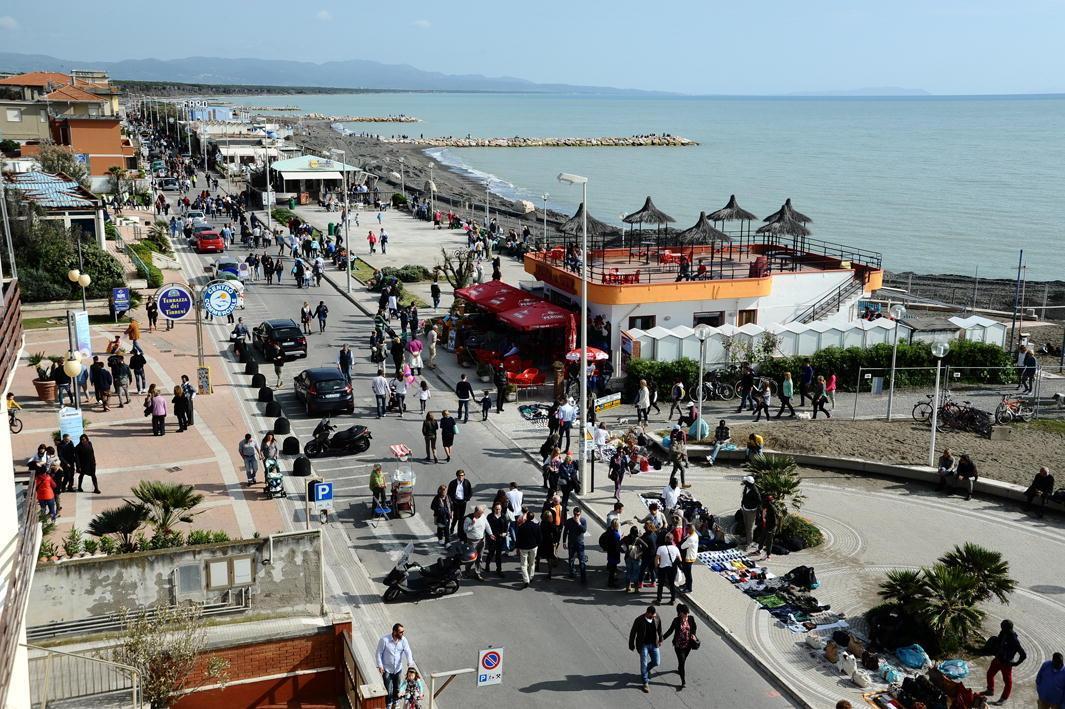 Una veduta di Marina di Cecina