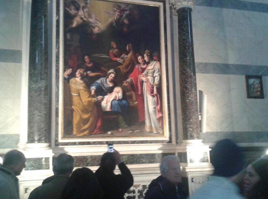 La tela di Rosselli torna nella chiesa de’ Servi 