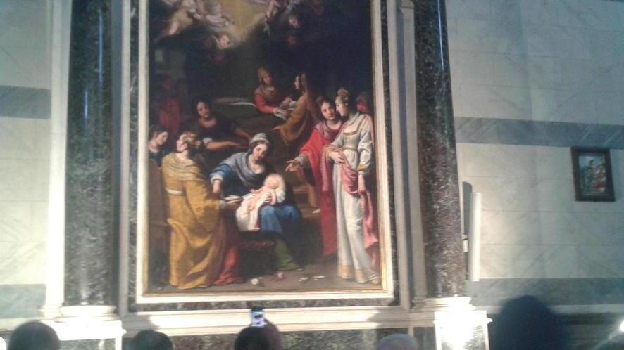 La tela di Rosselli torna nella chiesa de’ Servi