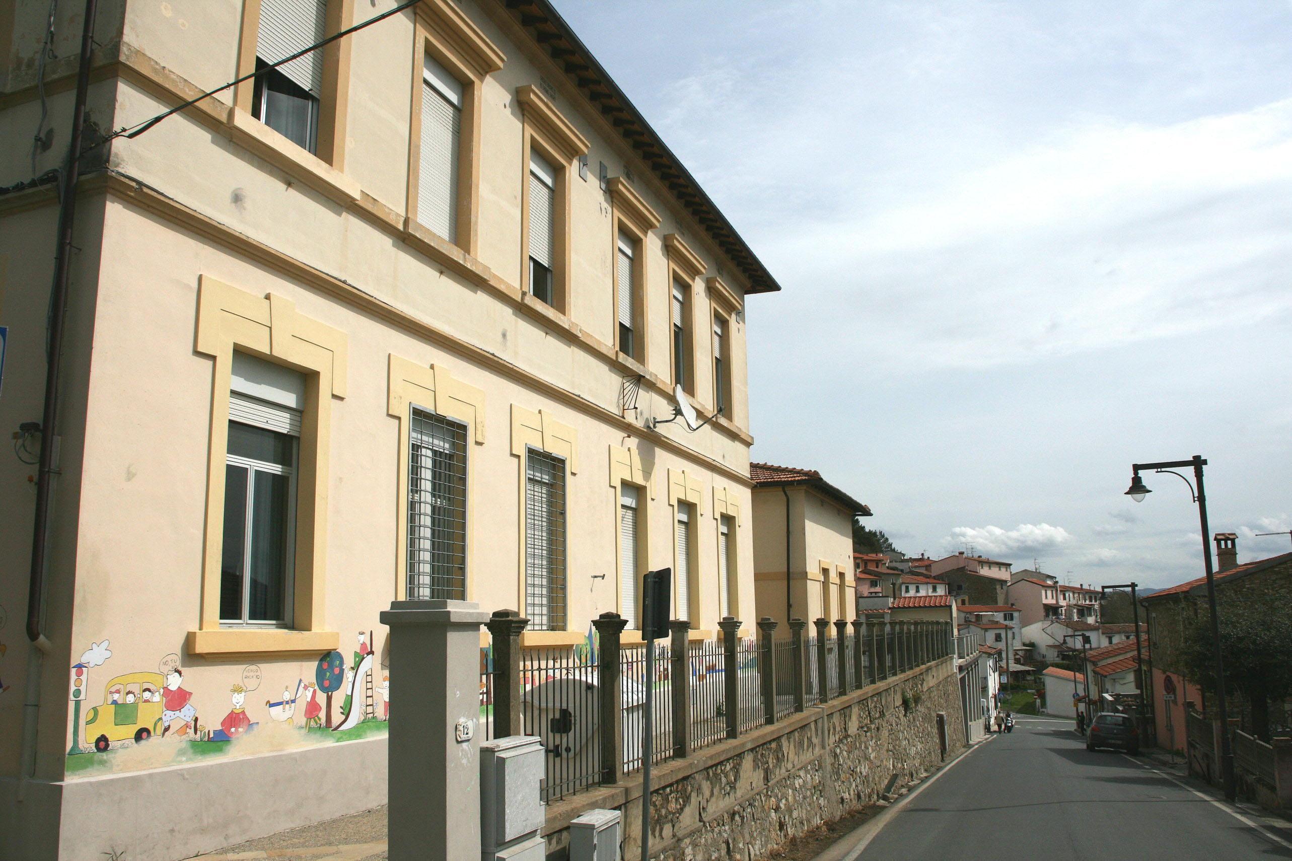 L'attuale scuola elementare di Gabbro