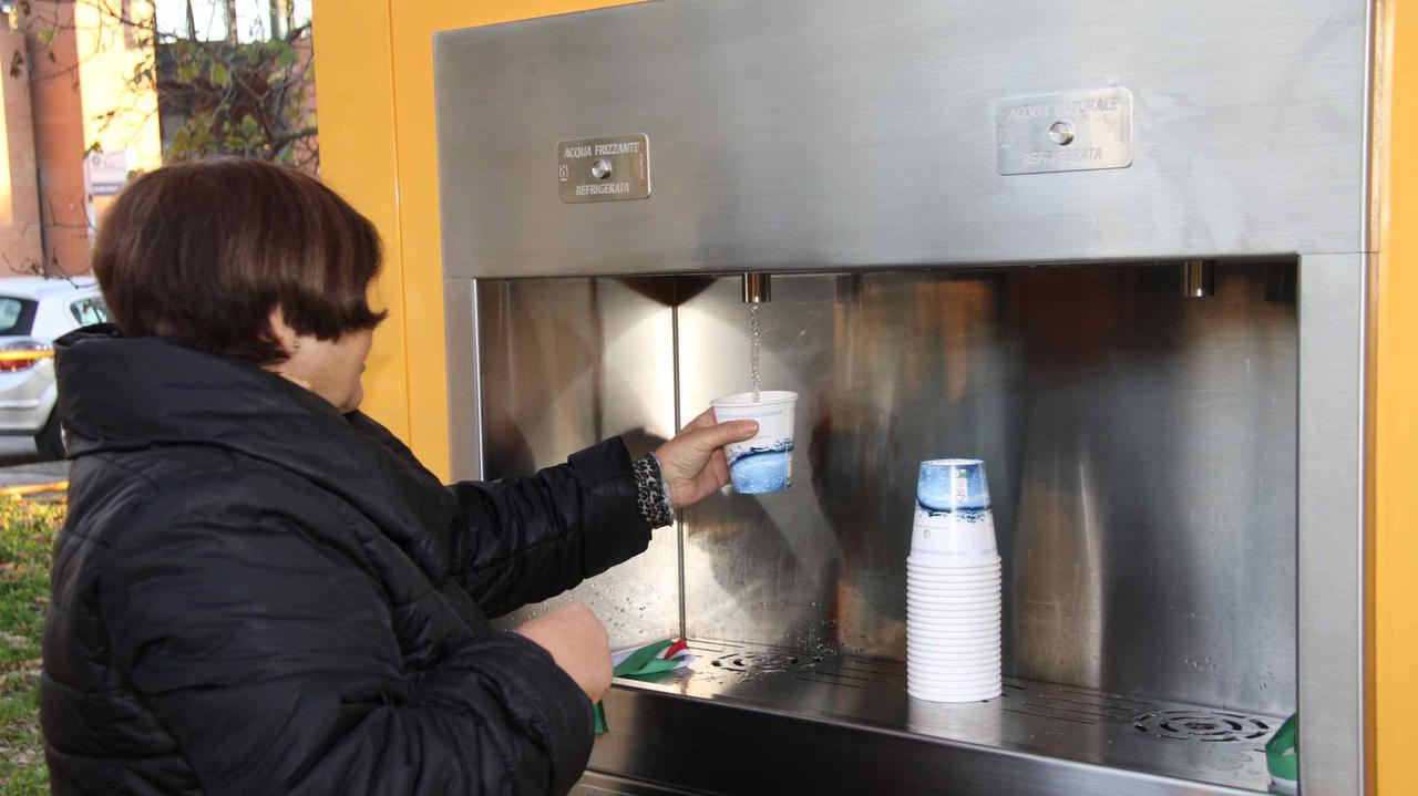 Primo fontanello dell'acqua a Montecarlo