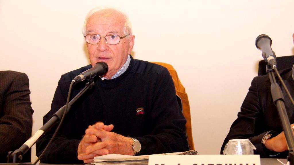 Il direttore del Vernacoliere, Mario Cardinali (Marzi Pentafoto)
