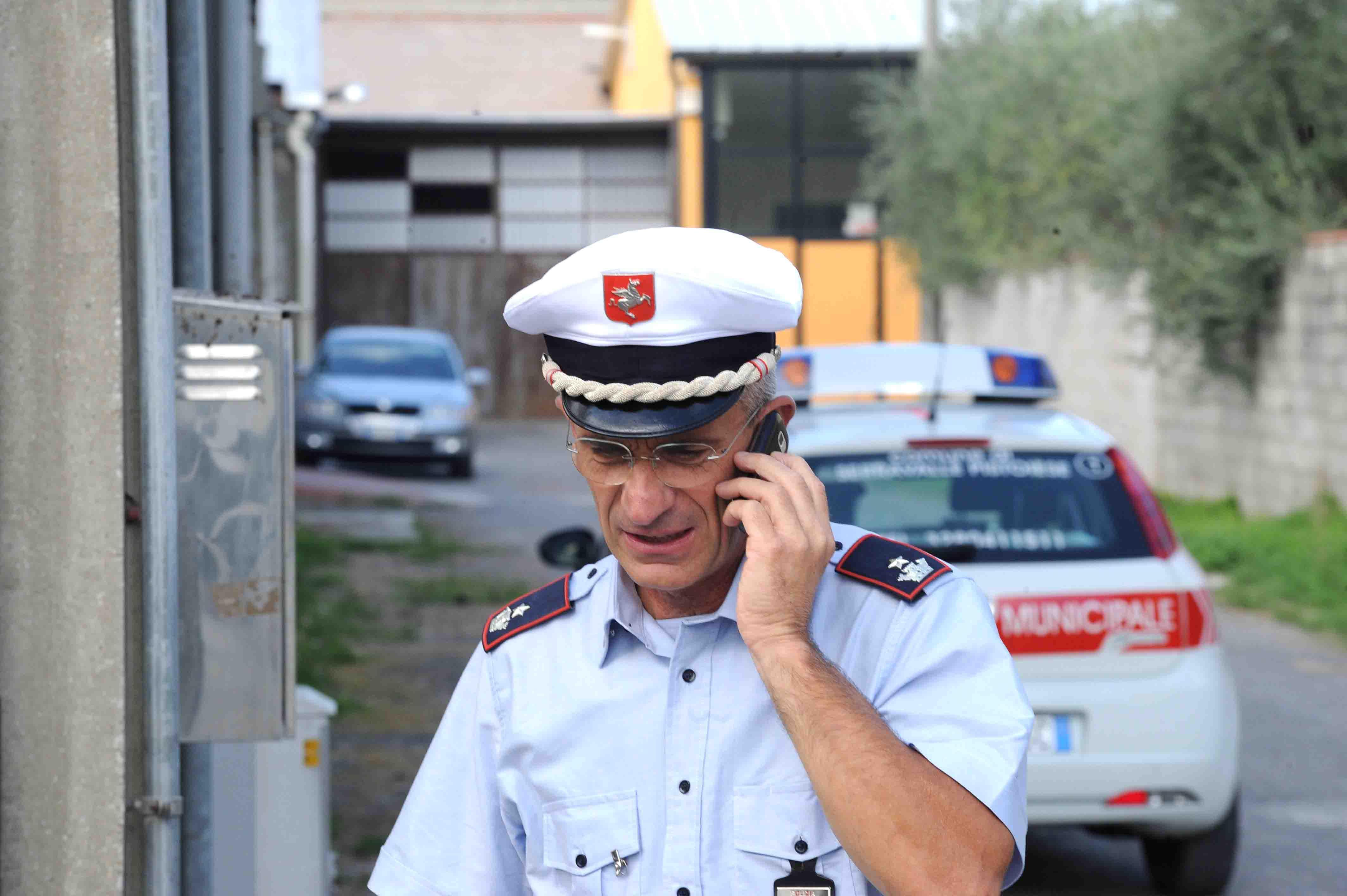 Claudio Nardi, comandante della Polizia municipale di Serravalle (foto Gori)
