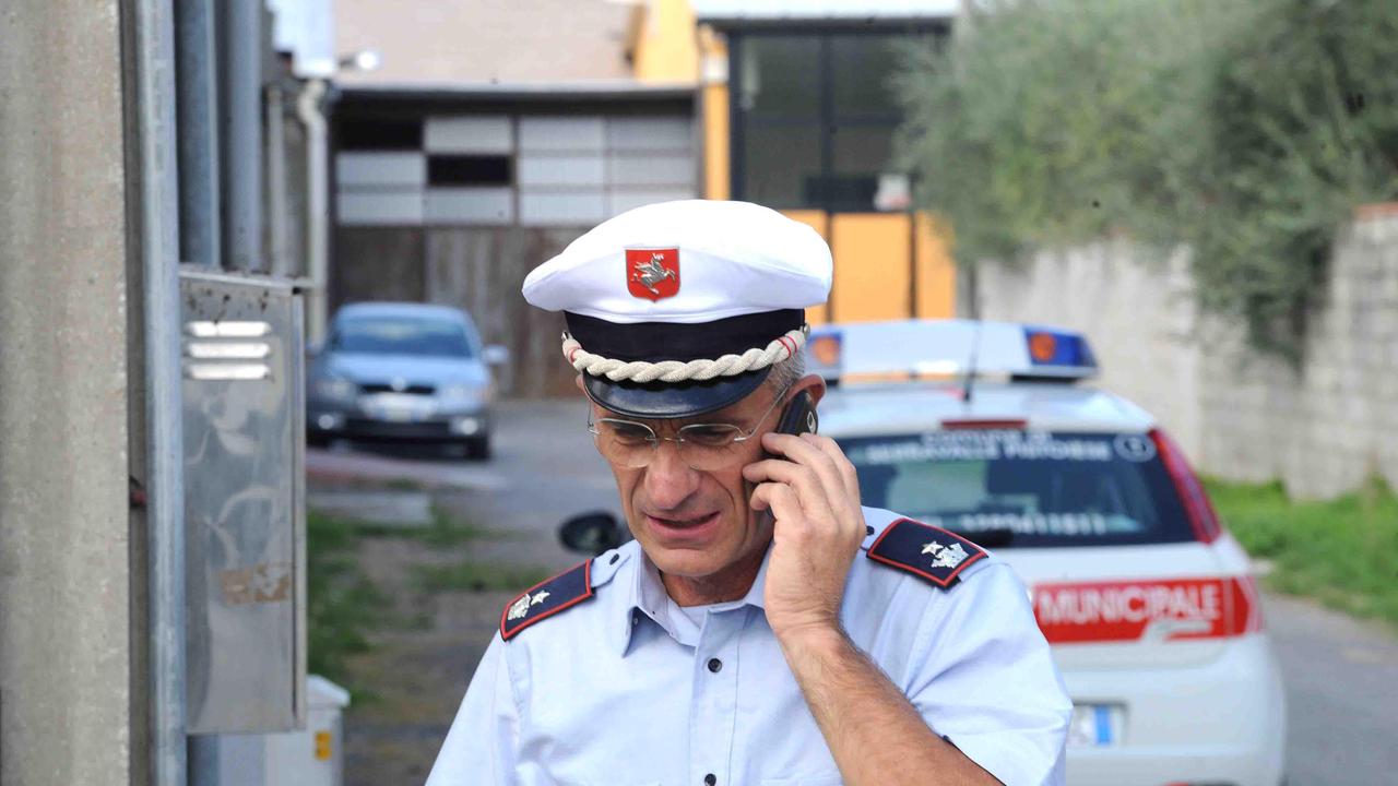 Claudio Nardi, comandante della Polizia municipale di Serravalle (foto Gori)