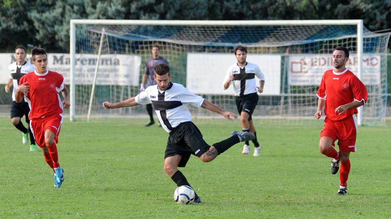 Una partita del Campiglia (foto d'archivio)
