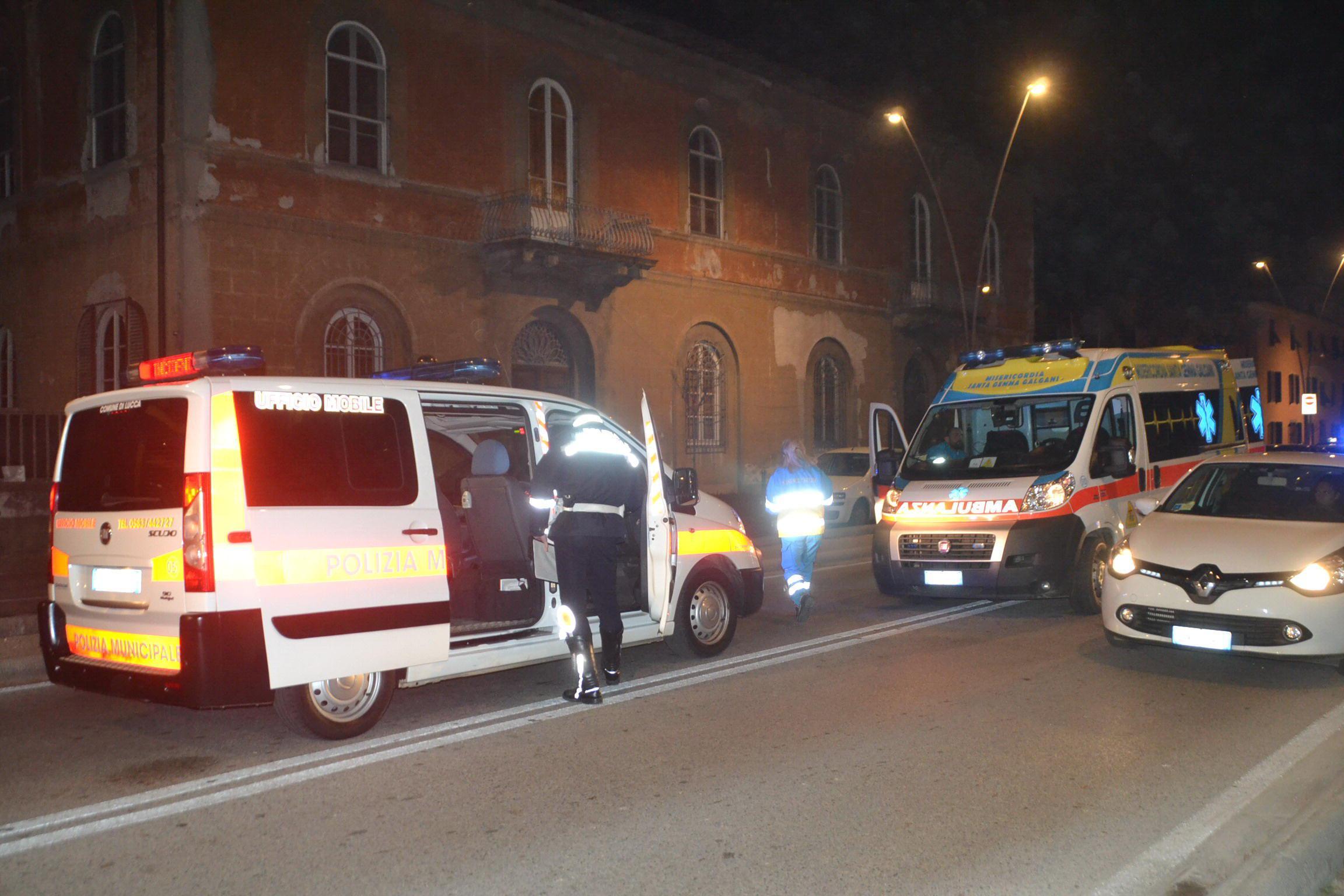 Il luogo dell'incidente