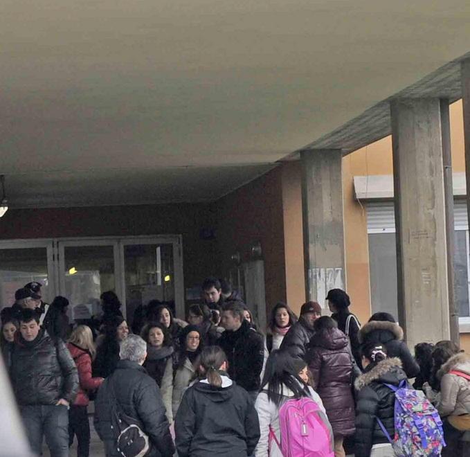 Lo studente di 17 anni è fuori pericolo
