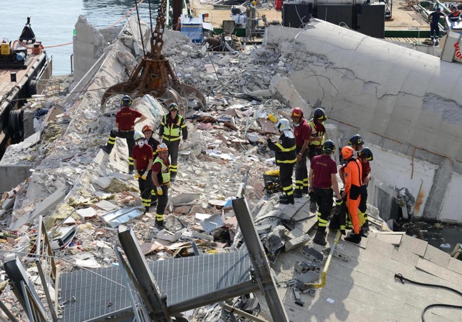 Nave contro la Torre piloti parla il perito del Gip 