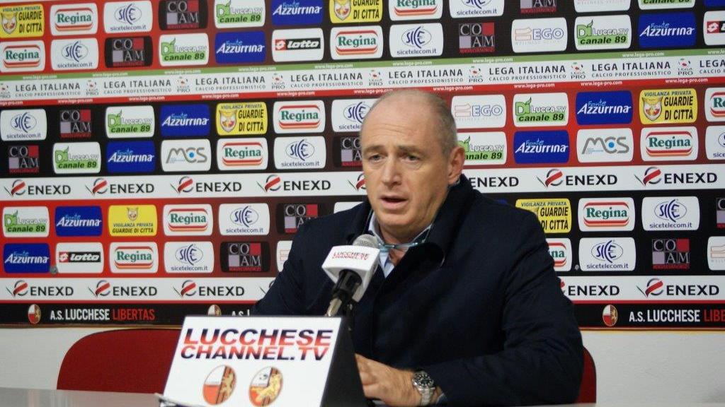 Il presidente della Lucchese Andrea Bacci