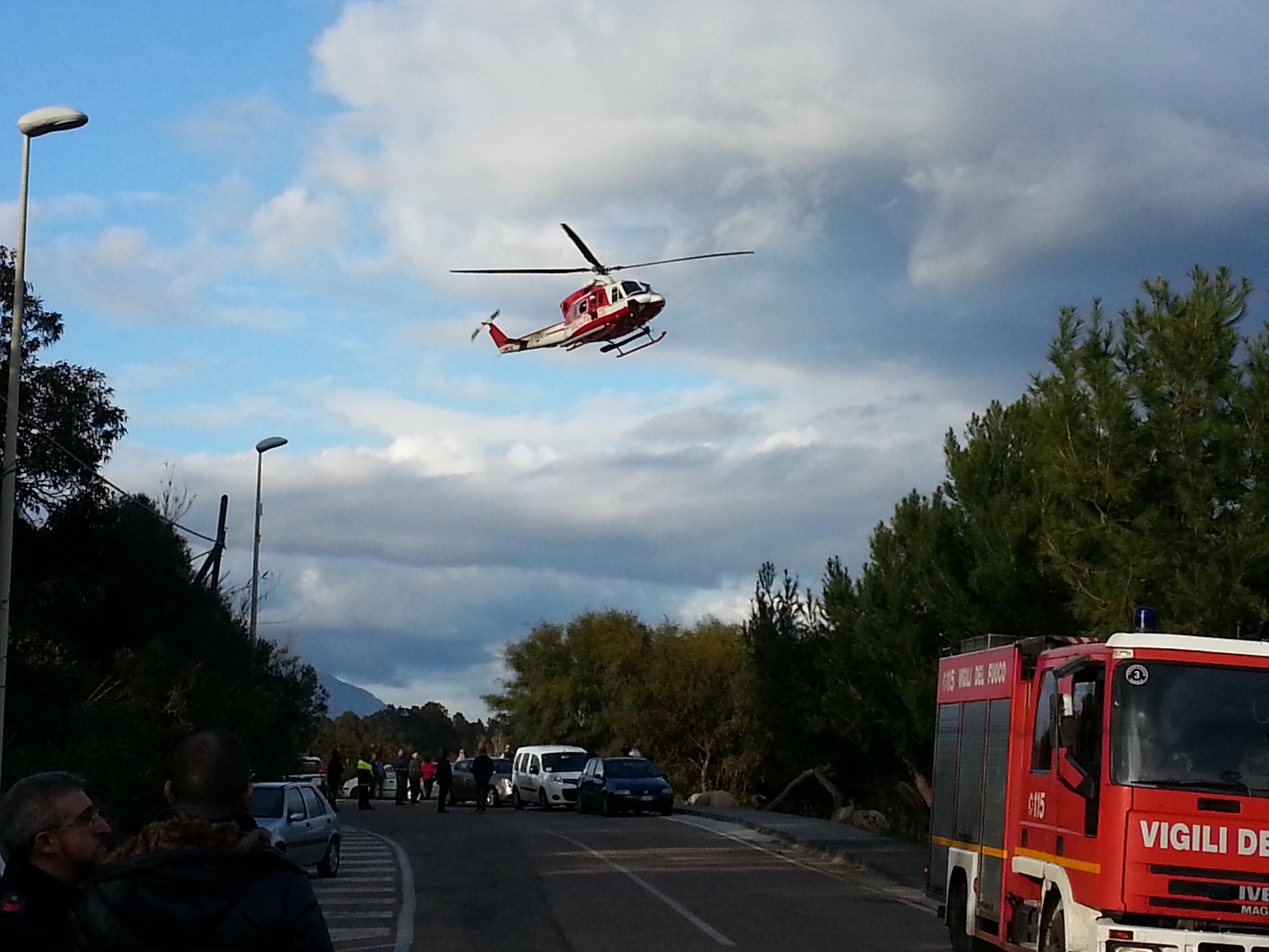 Soccorritori al Lido di Orrì