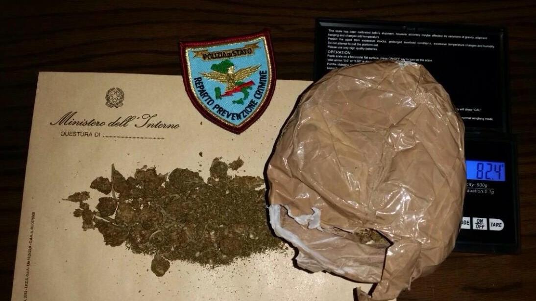 La droga sequestrata