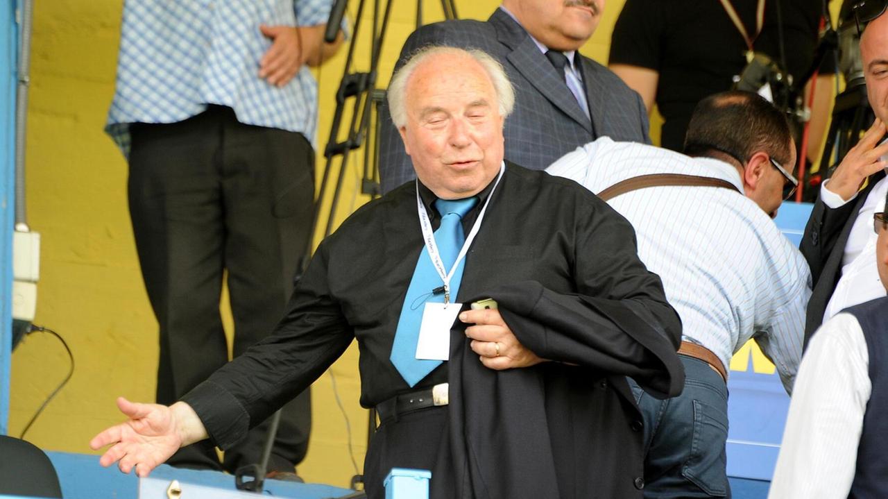 Il presidente nerazzurro Carlo Battini