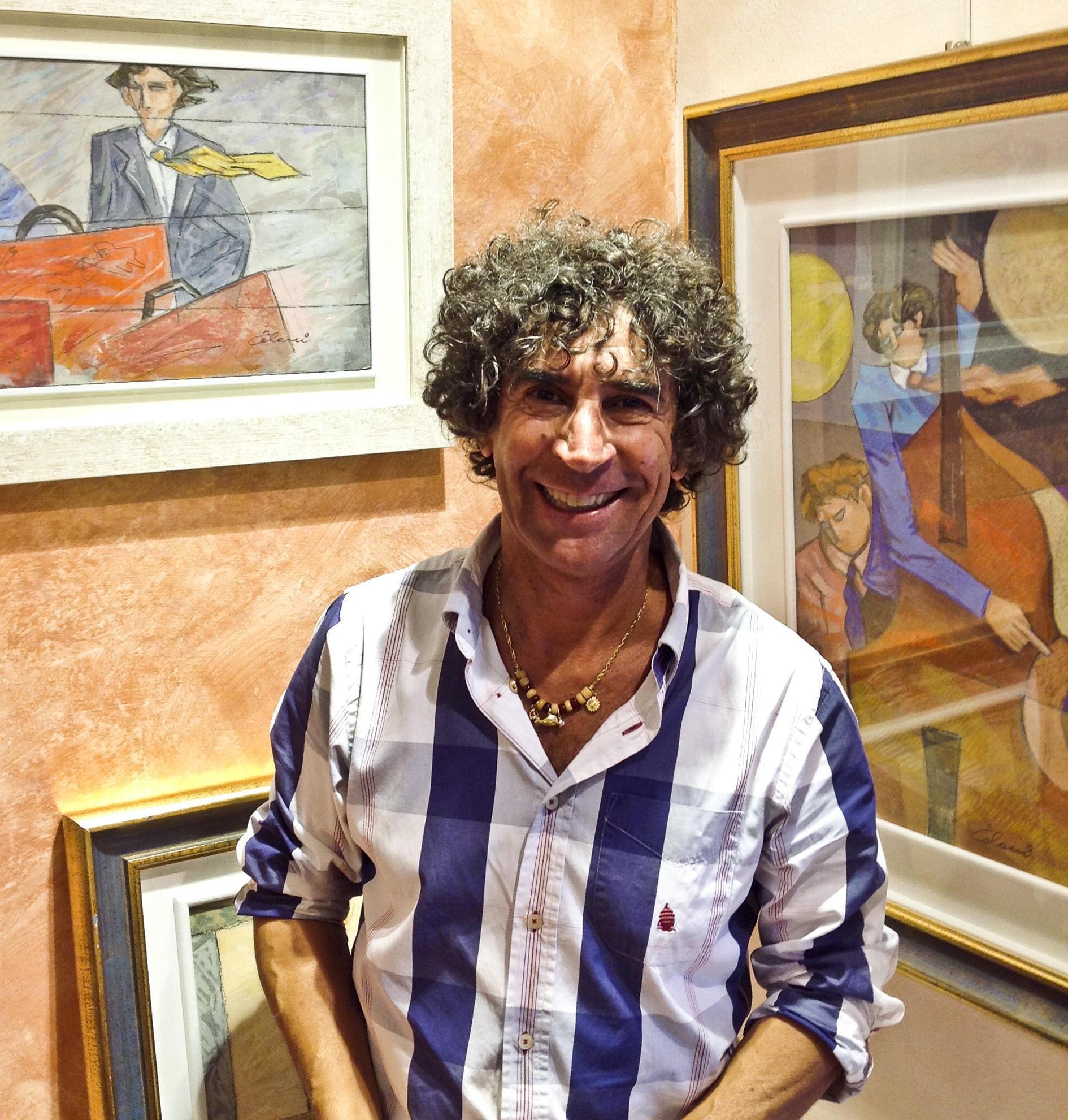 L'artista Giampaolo Talani
