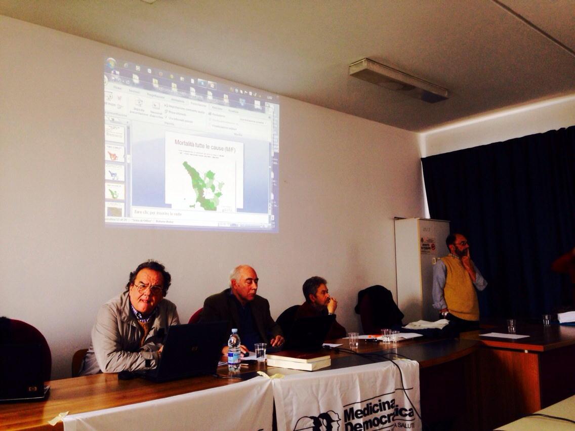 L'assemblea di Medicina Democratica a Rosignano