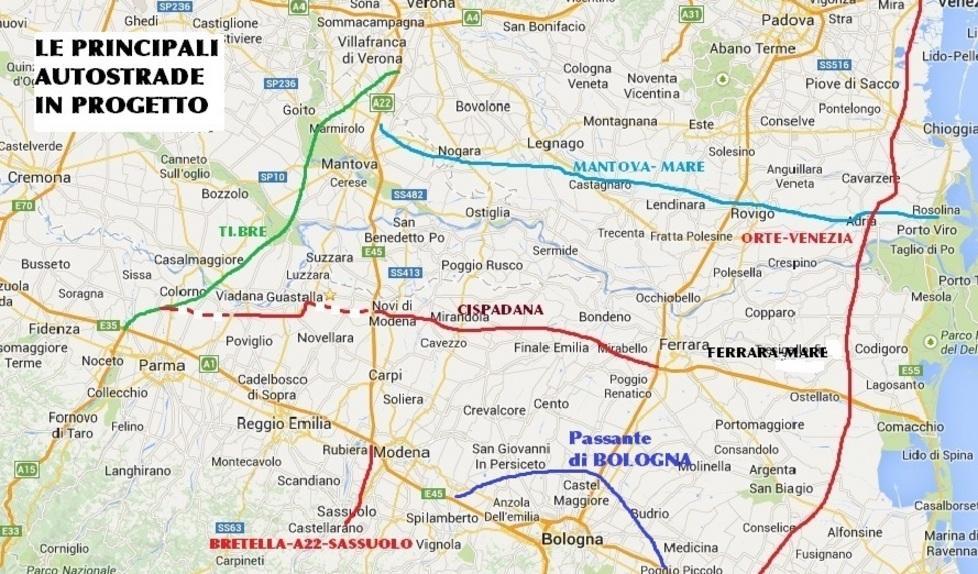 «Cispadana e grandi opere bloccate dalla burocrazia» 