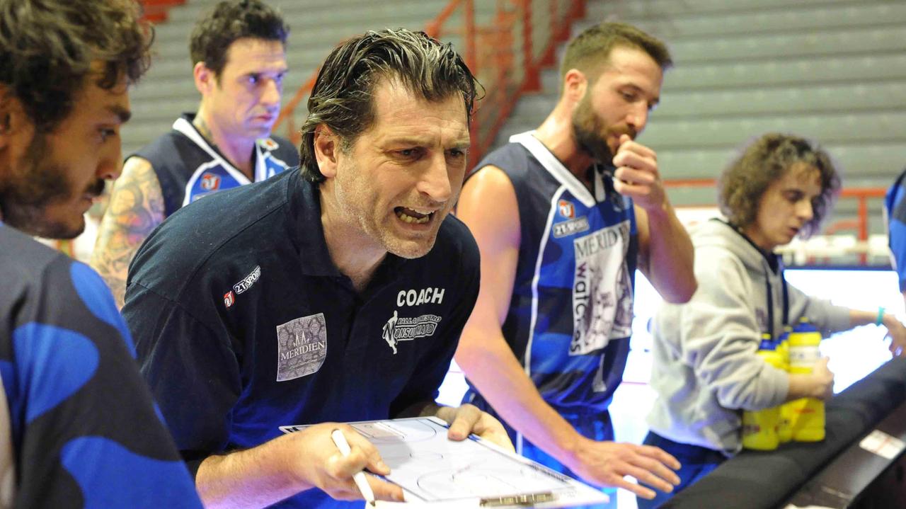 Andrea Niccolai, coach della Meridien (foto Gori)