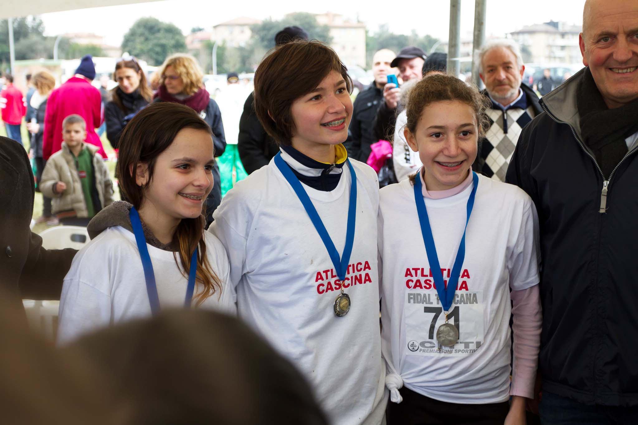Categoria Ragazze Azzurra Picchi, Azzurra Mauti e Carolina Boddi