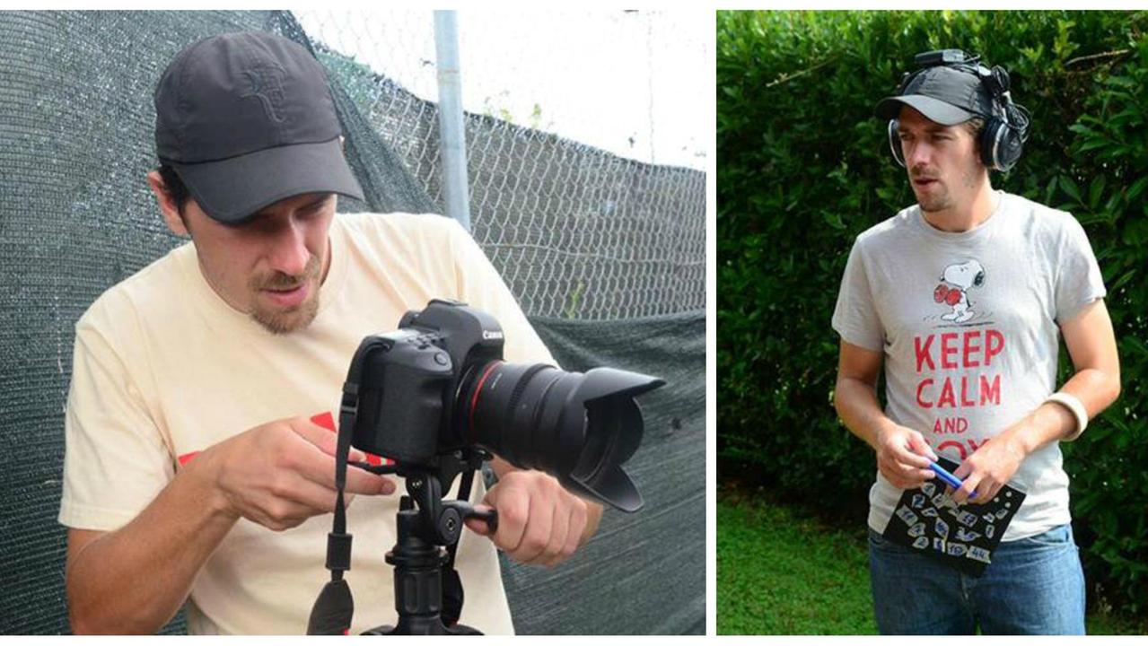 Mattia Catarcioni alle prese con la sua passione: il cinema