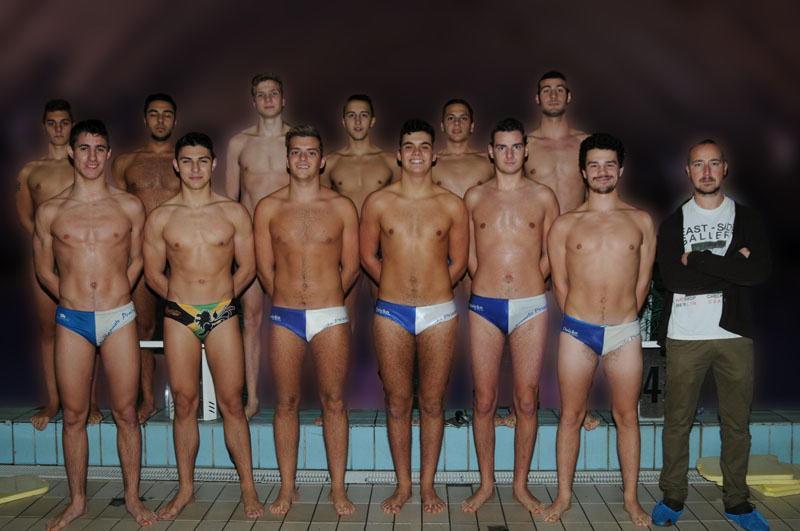 La formazione under 20 dell'Azzurra Pallanuoto