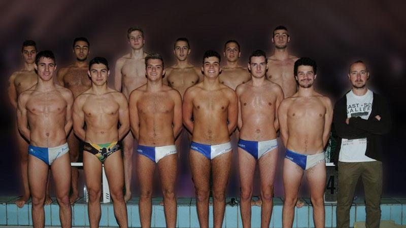 La formazione under 20 dell'Azzurra Pallanuoto