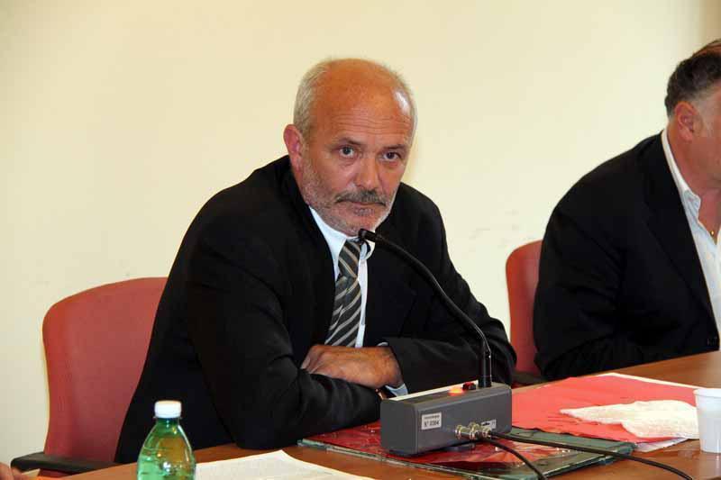 Il presidente della Provincia Narciso Buffoni