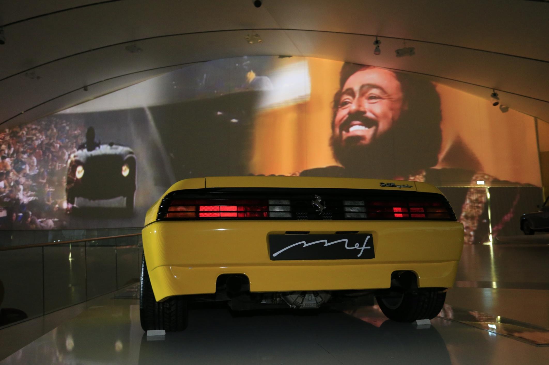 Mef, Marchionne diserta il lancio della mostra su Pavarotti e Ferrari