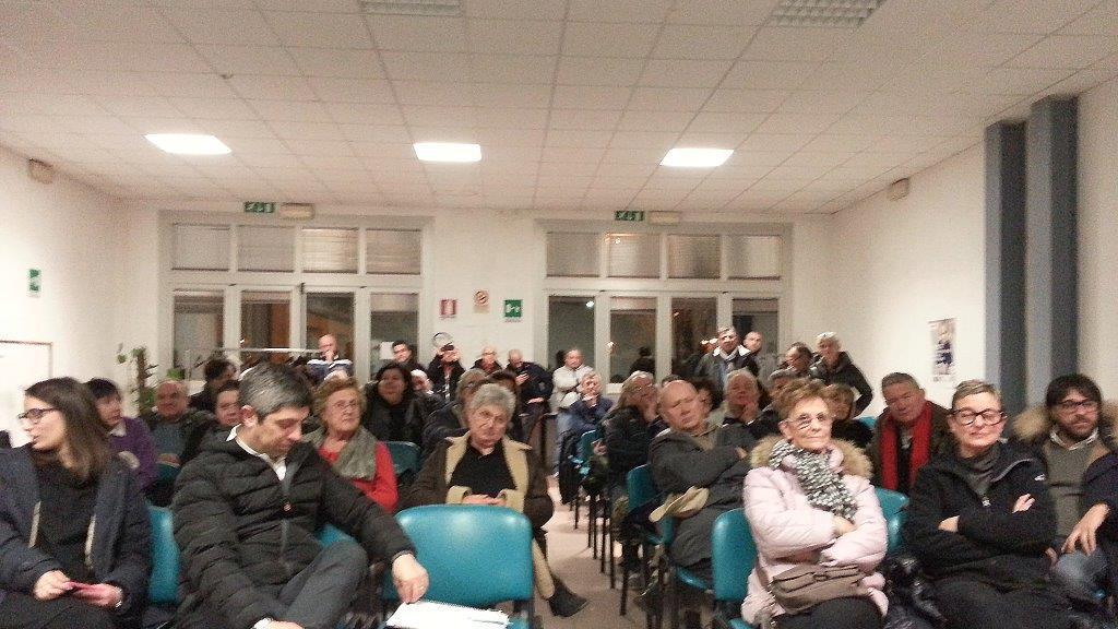 La partecipata serata sulla sicurezza nella sala polivalente di Vaiano