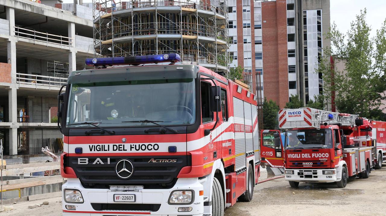 Un intervento dei vigili del fuoco (foto d'archivio)