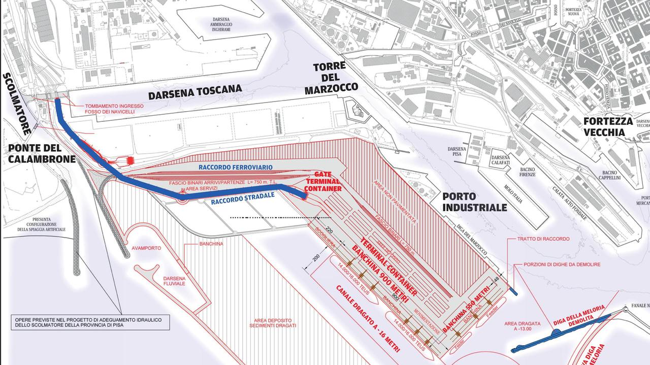 Il progetto della Darsena Europa