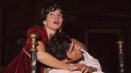 Renato Cioni sul palcoscenico con Maria Callas